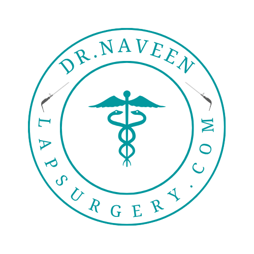 Dr.NAVEEN- lap surgery round logo